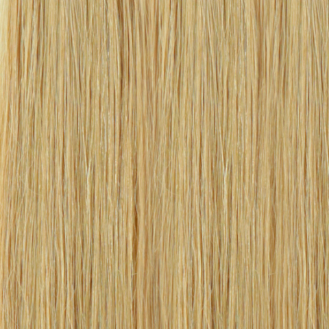Long, wavy 20 inch Weft Hair Extensions in natural black color