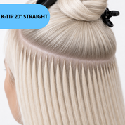 K-Tip 20 Inch Hair Extensions Straight