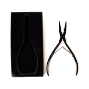 Long-nose pliers with fine tips for precision gripping and bending