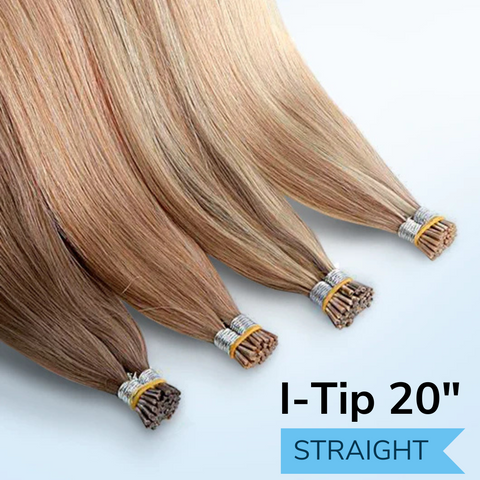 I-Tip 20 Inch Hair Extensions Straight