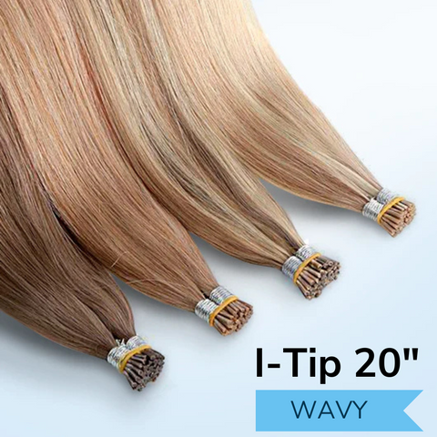 I-Tip 20 Inch Hair Extensions Wavy