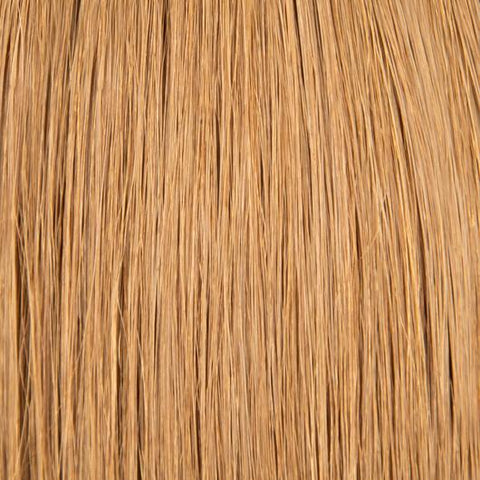 Long, beautiful I-Tip 20 Inch hair extensions with natural-looking texture and shine