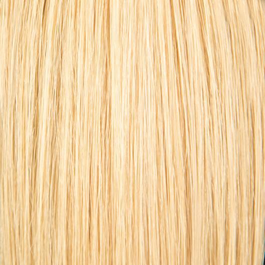 Long, silky I-Tip 20 inch hair extensions in various natural shades