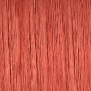 Long, wavy K-Tip 20 inch hair extensions in natural black color