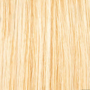 Long, sleek I-Tip 20 Inch Hair Extensions in natural black color