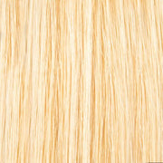 Beautiful woman with long, flowing hair wearing 20 inch tape hair extensions