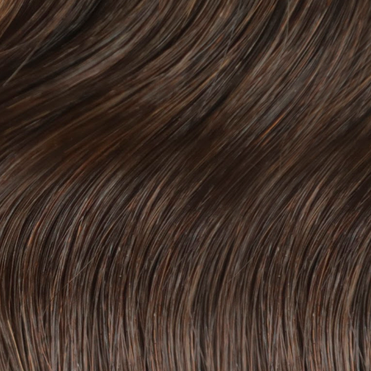 Beautiful model showcasing the I-Tip 20 Inch Hair Extensions for a natural, long and voluminous look