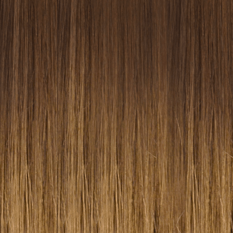 K-Tip 20 Inch Hair Extensions, made from high-quality human hair, in natural brown color