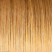 Long, 20 inch I-Tip hair extensions for seamless and natural-looking hair transformation